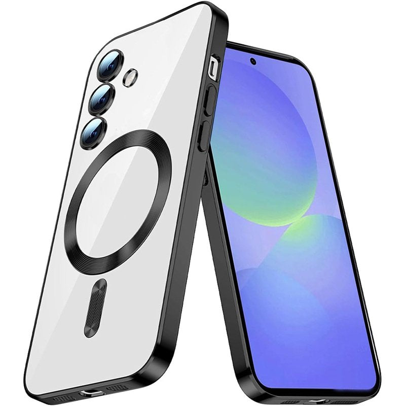 For Samsung Galaxy A16A36A56 Plating MagSafe Magnetic TPU Back Clear Case Cover For Samsung Galaxy A16A36A56 Plating MagSafe Magnetic TPU Back Clear Case Cover
